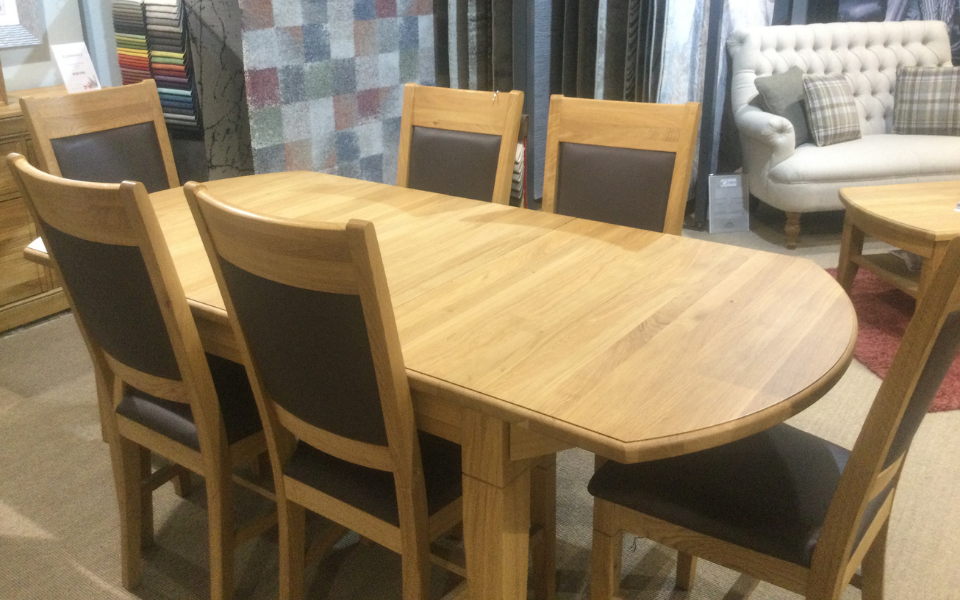 Clemence Richards
Dining Table & 6 Chairs
 Was £3,368 Now £2,299